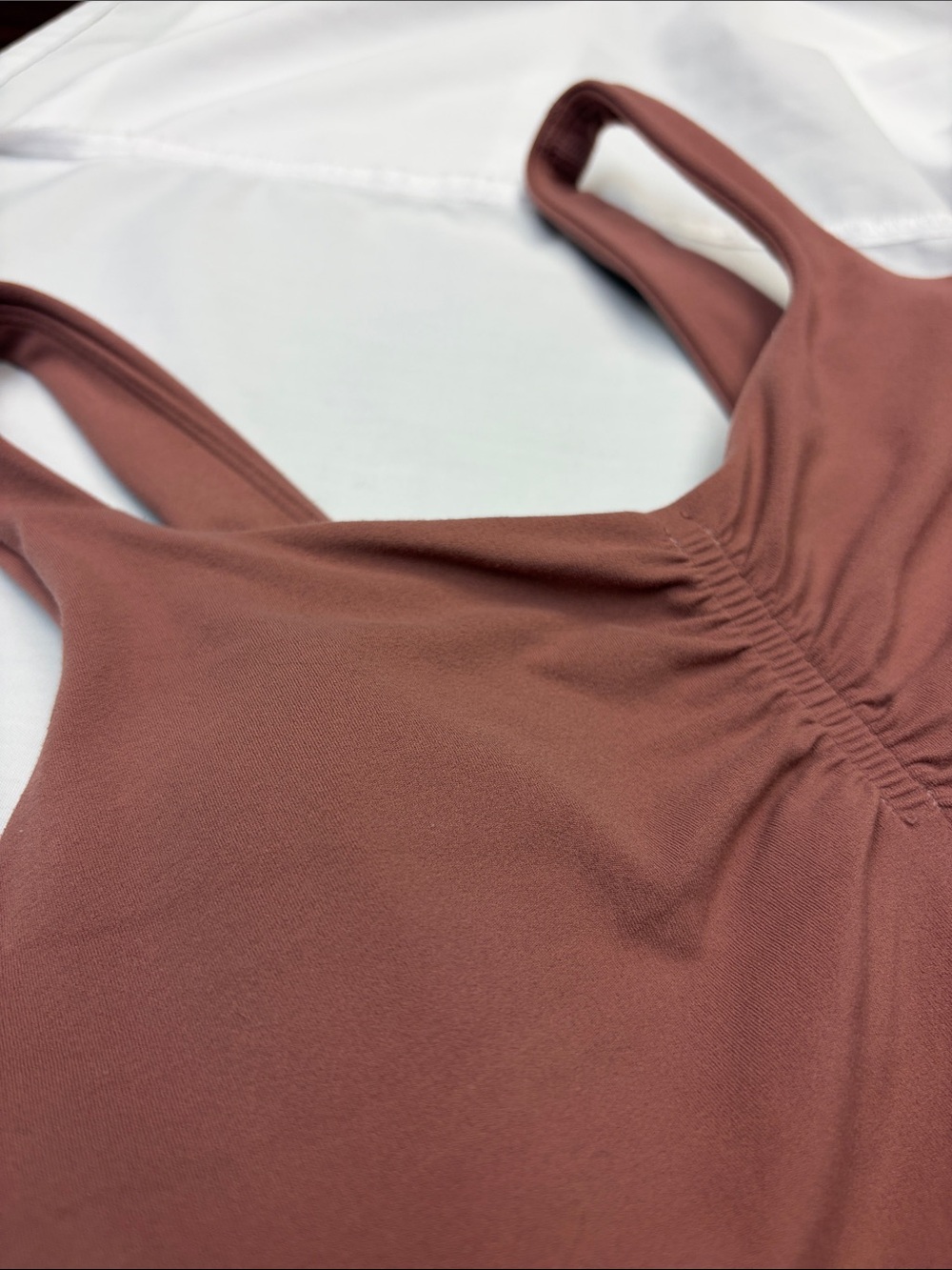 lululemon athletica dusty rose cropped sports tank